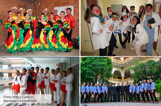 Imagen Grupos de artes y cultura Grupos de artes y cultura - Bienestar Universitario FUCS
