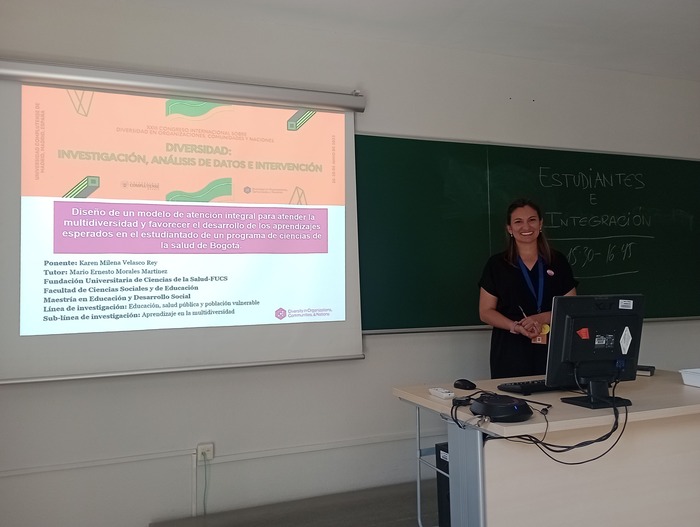 profesora Karen Milena Velasco Rey